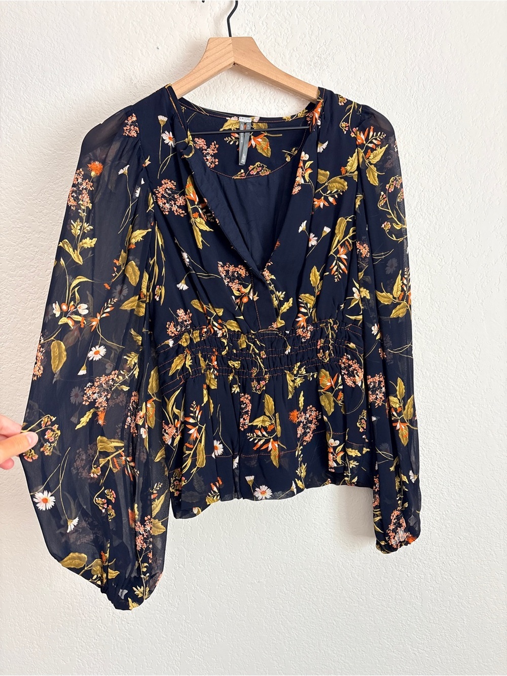Anthropologie The Somerset Long-Sleeve Blouse - Picture 3 of 8